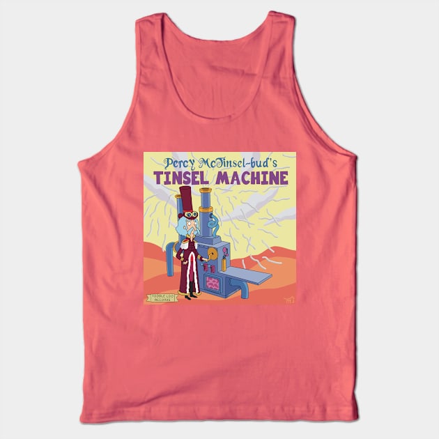 Percy McTinsel-bud’s Tinsel Machine Tank Top by Tommymull Art 